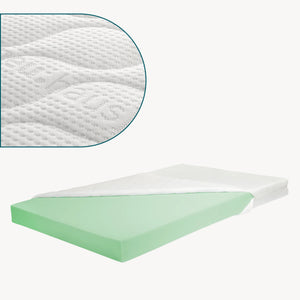 Letto Montessori per Cameretta Tanna in Legno di Pino con Materasso a Schiuma Fredda - Vari Colori e Misure [en.casa]
