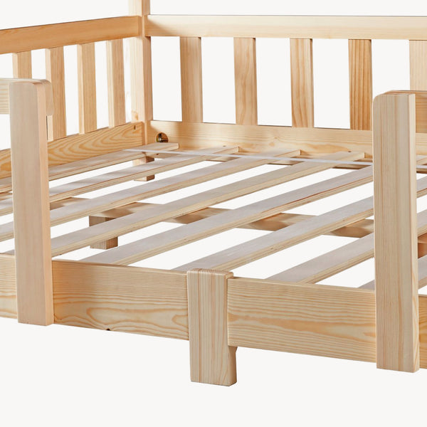 Letto per Cameretta Treviolo a Forma di Casetta in Stile Montessori [en.casa]