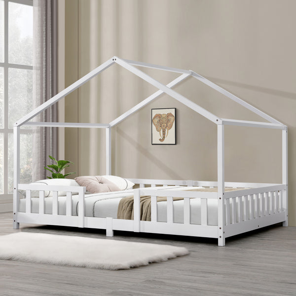 Letto per Cameretta Treviolo a Forma di Casetta [en.casa]