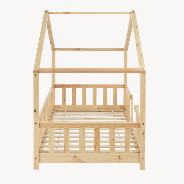Letto per Cameretta Treviolo a Forma di Casetta in Stile Montessori [en.casa]