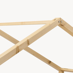 Letto per Cameretta Treviolo a Forma di Casetta in Stile Montessori [en.casa]