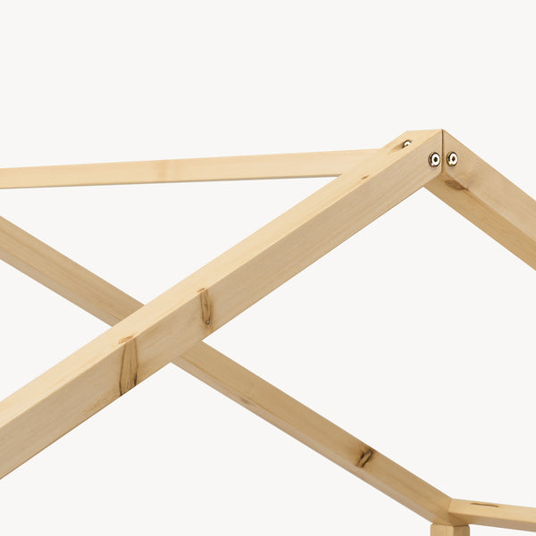 Letto per Cameretta Treviolo a Forma di Casetta in Stile Montessori [en.casa]