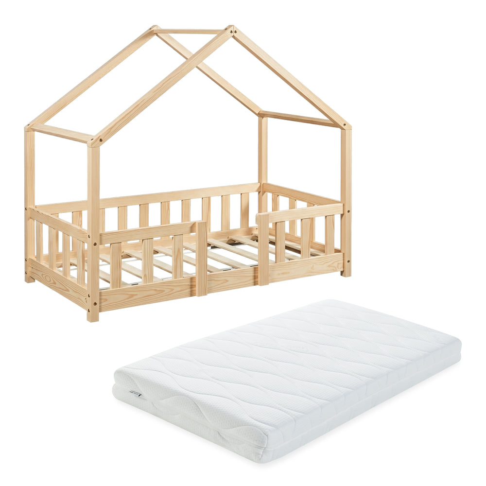 Letto per bambini Treviolo con materasso in schiuma fredda [en.casa] - premiumXL