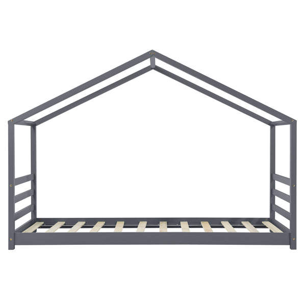 Letto a Casetta per Cameretta Vardø 90x200 cm [en.casa]