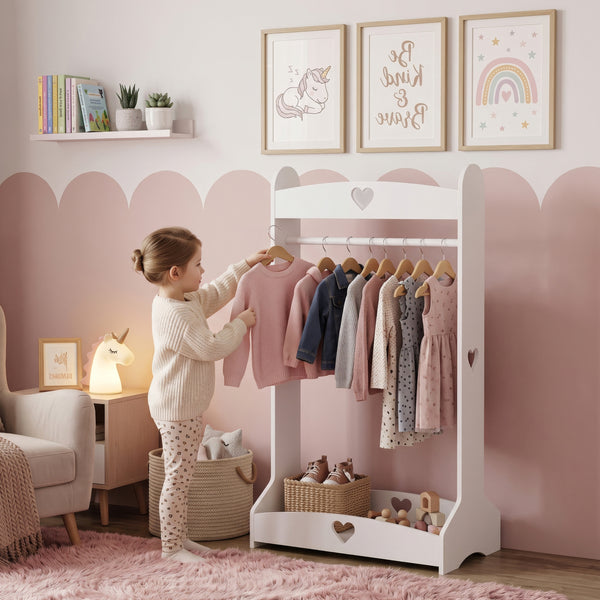 Guardaroba per bambini Haandsvanssad [en.casa]