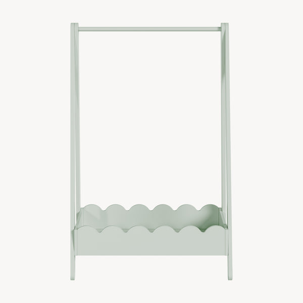 Stand Appendiabiti Vestnes a Forma di Capanna per Cameretta 99 x 66 x 38 cm [en.casa]