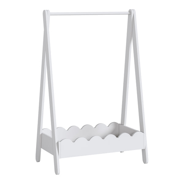 Stand Appendiabiti Vestnes a Forma di Capanna per Cameretta 99 x 66 x 38 cm [en.casa]