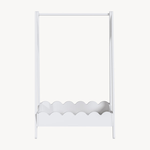 Stand Appendiabiti Vestnes a Forma di Capanna per Cameretta 99 x 66 x 38 cm [en.casa]