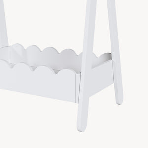 Stand Appendiabiti Vestnes a Forma di Capanna per Cameretta 99 x 66 x 38 cm [en.casa]