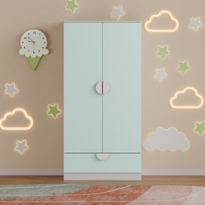 Armadio per abiti bambini Sandnes con cassetto [en.casa]