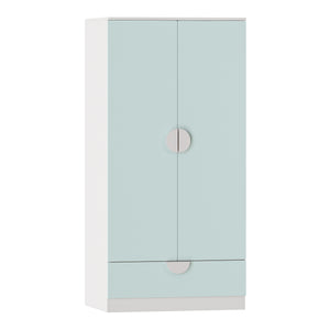 Armadio per abiti bambini Sandnes con cassetto [en.casa]