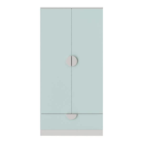 Armadio per abiti bambini Sandnes con cassetto [en.casa]