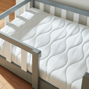 Materasso per Bambini in Schiuma Fredda con Coprimaterasso Rimovibile [neu.haus]