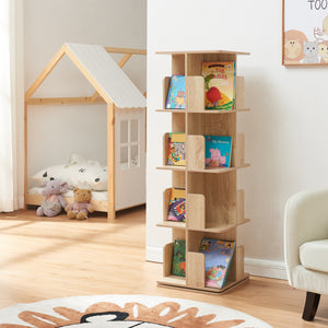 Libreria Girevole per Cameretta Talöpintaa Scaffale Rotante Espositore [en.casa] 