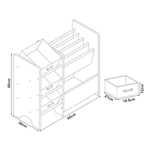 Libreria per bambini Vimianzo [en.casa]
