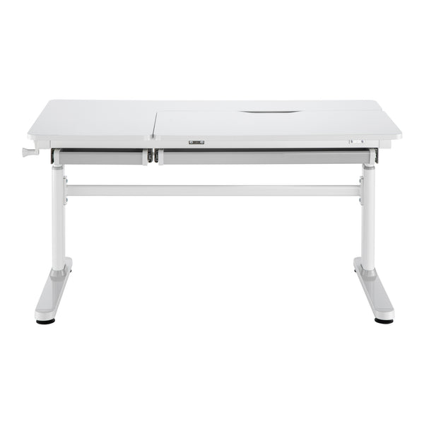 Scrivania per Bambini Sauda Piano Inclinabile e Regolabile in Altezza [en.casa]