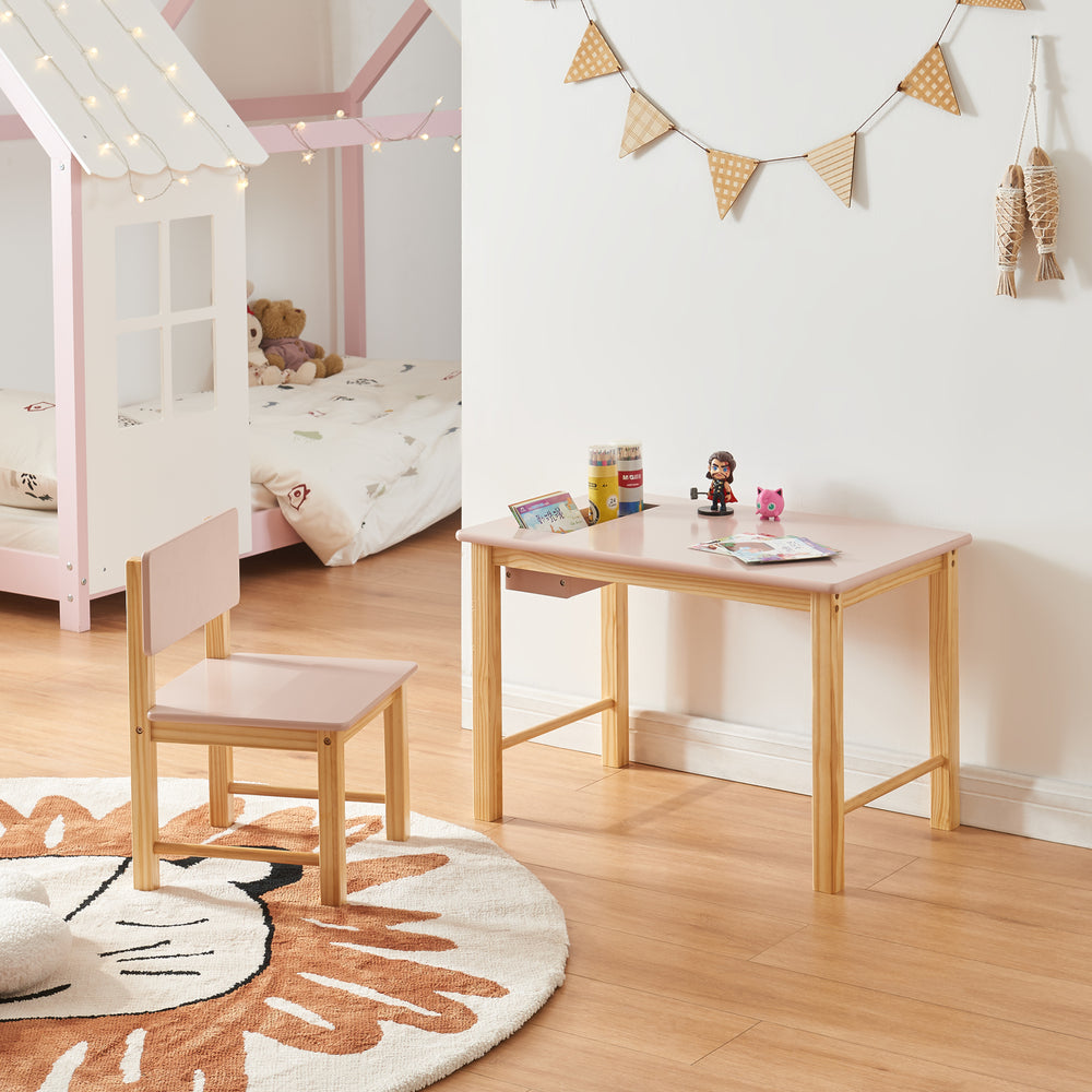 Set Skjåk Tavolo e Sedia per Bimbi [en.casa] 