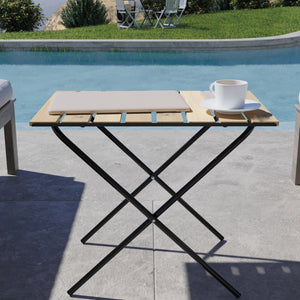 Tavolo pieghevole Cavallino 60x40x57 cm [en.casa]