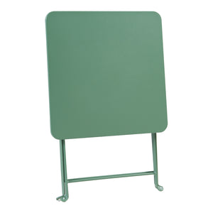 Tavolo pieghevole Vegårshei acciaio 45x40x40 cm [en.casa]