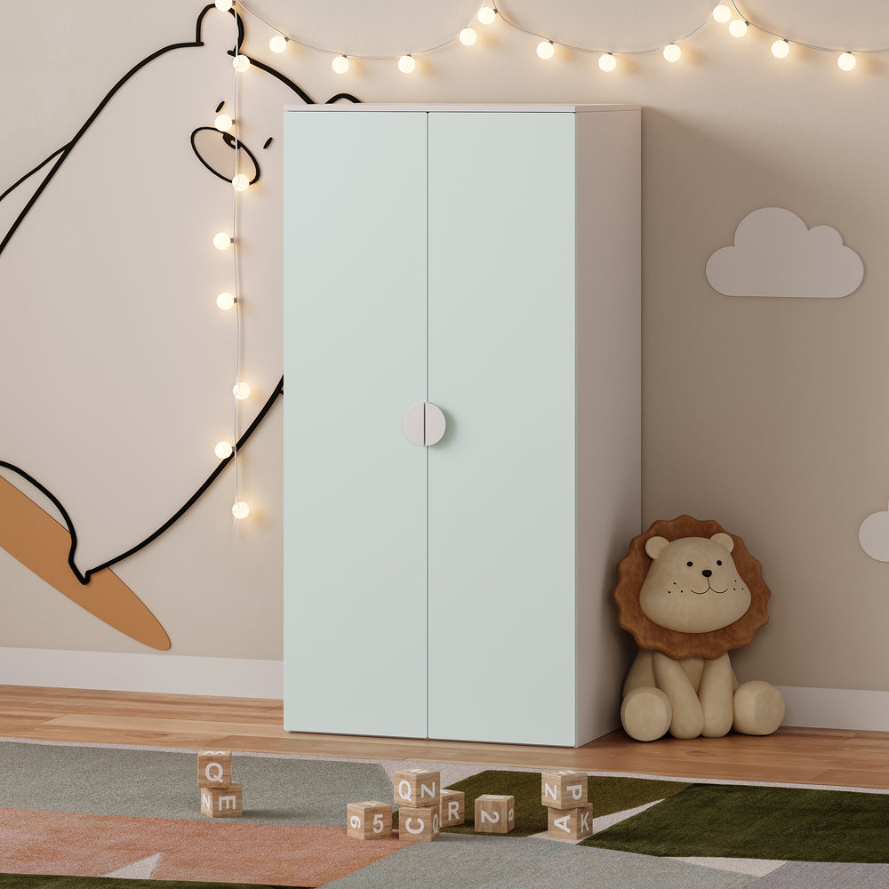Armadio per abiti bambini Sandnes 123x60x40 cm [en.casa]