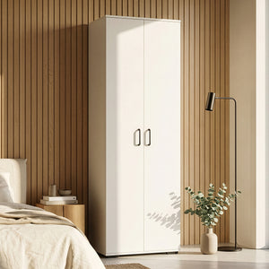 Armadio Chalvefted 175x60x35 cm Bianco [en.casa]