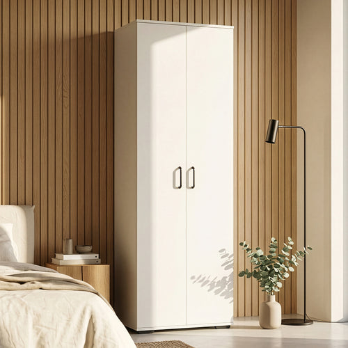Armadio Chalvefted 175x60x35 cm Bianco [en.casa]