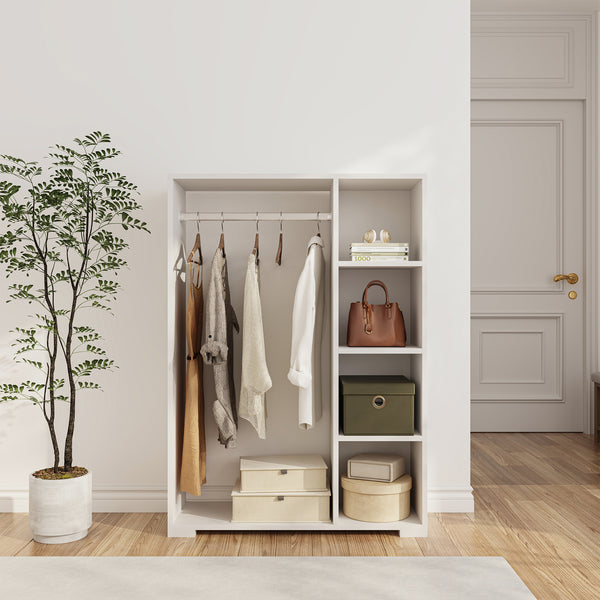 Armadietto Aperto per Guardaroba Nesbyen [en.casa] 