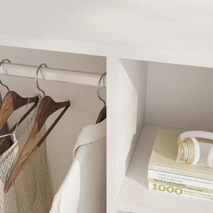 Armadietto Aperto per Guardaroba Nesbyen [en.casa] 