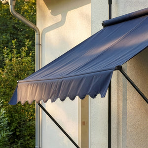 Tenda da Sole a Muro con Pali di Supporto Telescopici pro.tec