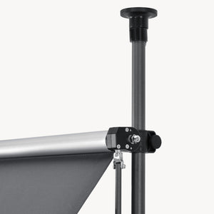Tenda da Sole a Muro con Pali di Supporto Telescopici pro.tec