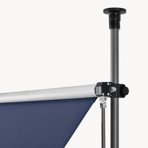 Tenda da Sole a Muro con Pali di Supporto Telescopici pro.tec