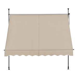 Tenda da Sole a Muro 'Stem' con Pali di Supporto Telescopici pro.tec 