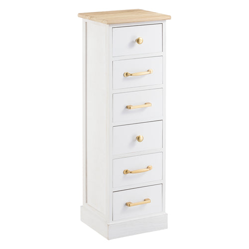 Comò Salo con 6 cassetti 91x29x27cm in vari colori [en.casa]