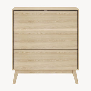 Cassettiera Aastmabospoo Comò a 3 Cassetti 90 x 80 x 40 cm  [en.casa]
