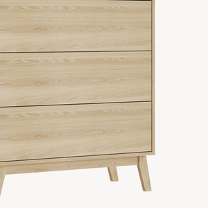 Cassettiera Aastmabospoo Comò a 3 Cassetti 90 x 80 x 40 cm  [en.casa]