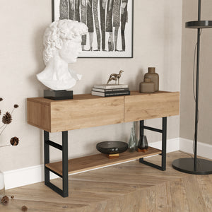 Consolle Lappeenranta 139x43x76cm in diversi colori [en.casa] - premiumXL