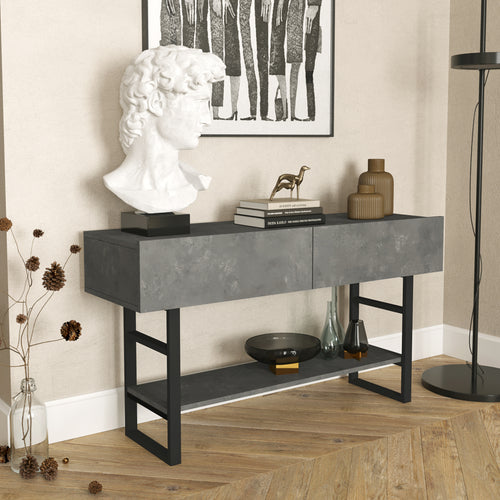 Consolle Lappeenranta 139x43x76cm in diversi colori [en.casa] - premiumXL