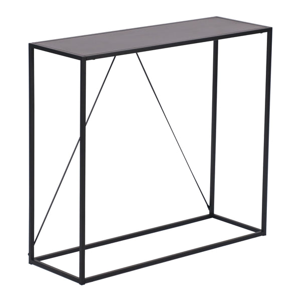 Tavolo a Consolle Austevoll in Acciaio 90 x 30 x 80 cm - Vari Colori [en.casa] 