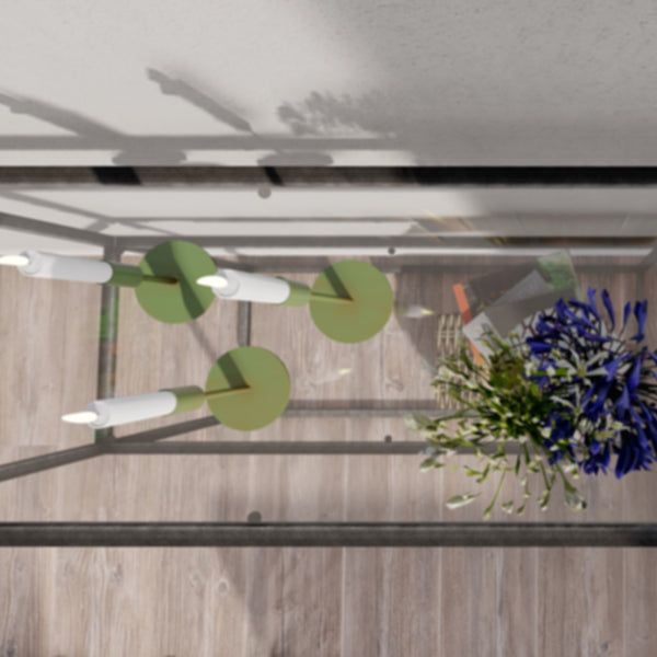 Tavolo a Consolle Konnevesi in Metallo con 2 Piani - Vari Modelli [en.casa]