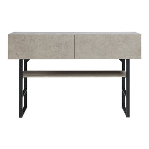Tavolo Consolle Varberg con Cassetti e Ripiano 75 x 120 x 30 cm [en.casa]