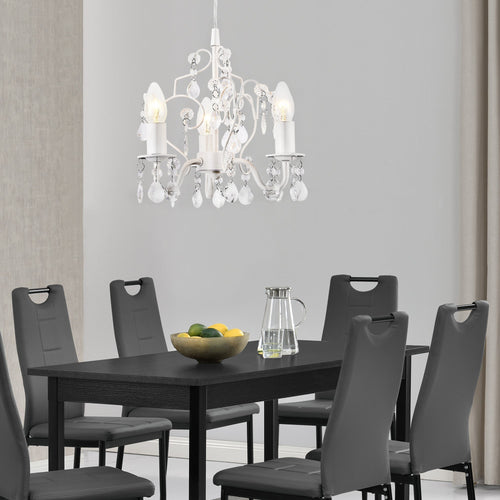 Lampadario Lucerna 140 cm a tre fiamme E14 in vari colori Metallo Plastica lux.pro