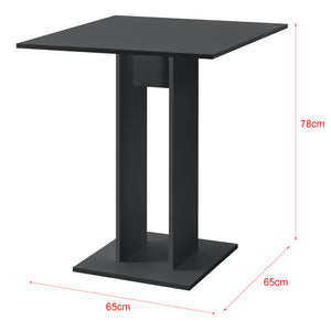 Tavolo Quadrato Lindesnes da Cucina Pranzo Bar 65 x 65 x 78 cm - Vari Colori [en.casa]