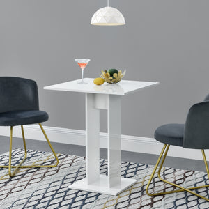 Tavolo Quadrato Lindesnes da Cucina Pranzo Bar 65 x 65 x 78 cm - Vari Colori [en.casa]