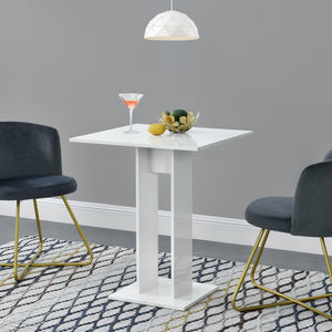 Tavolo Quadrato Lindesnes da Cucina Pranzo Bar 65 x 65 x 78 cm - Vari Colori [en.casa]
