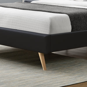 Letto imbottito Funchal con materasso in varie misure e colori Corium