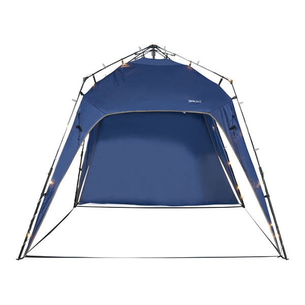 Gazebo pieghevole Barendrecht con illuminazione LED 2,5x2,5 metri [pro.tec]