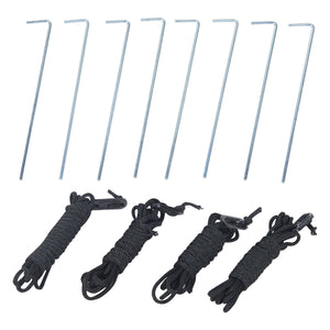 Gazebo pieghevole Barendrecht con illuminazione LED 2,5x2,5 metri [pro.tec]