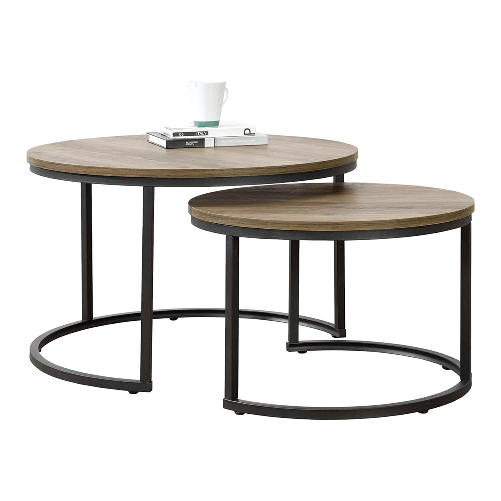 Set di tavolini da salotto Christchurch [en.casa] - premiumXL