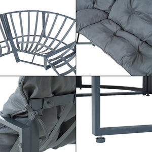 Set Salottino per Esterno Karg Divano Modulare a 3 pezzi e Tavolino casa.pro 