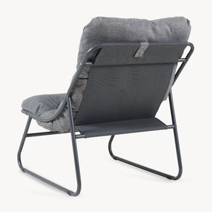 Set Salottino Malmö di 3 Mobili da Giardino con 2 Poltrone e Tavolino Rotondo casa.pro

